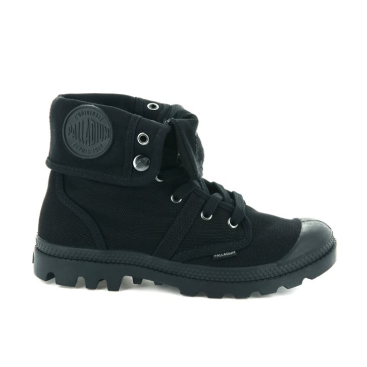 Bottes Palladium Pallabrousse Baggy Femme Noir | FR MAO034S